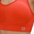 Дамски тренировъчен сутиен Gym Glamour push up orange 372 4