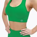 Дамски тренировъчен сутиен Glamour push up зелен 376 4