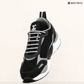 EA7 Emporio Armani Ace Runner Mesh черни/ сребърни обувки 10