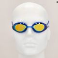 Очила за плуване TYR Blackhawk Racing Mirrored gold/ royal 7