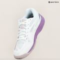 Детски обувки за волейбол Mizuno Lightning Star Z7 white/patrician purple/quince 9