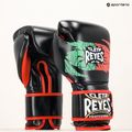 Боксови ръкавици Cleto Reyes Velcro Sparring black/red/white green red 7