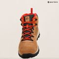 Мъжки обувки за трекинг Columbia Newton Ridge Plus II Suede WP elk/ mountain red 288 10