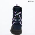 Младежки ботуши за сняг Geox Trekkyup ABX navy/purple 9