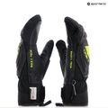 Мъжки скиорски ръкавици LEKI WCR C-Tech 3D Mitt black/ ice lemon 9