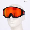 Предпазни ски очила UVEX Athletic FM black matt/mirror red orange clear 7