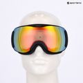 Предпазни ски очила UVEX Downhill 2100 V black matt/mirror rainbow clear 7