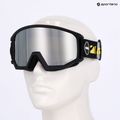 Предпазни ски очила UVEX Athletic CV black matt/mirror silver green 7