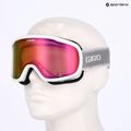 Дамски предпазни скиорски очила Giro Moxie pink chute/ amber pink/ yellow 10