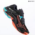 Обувки за волейбол Mizuno Wave Lightning Z8 black/neon flame/peacock blue 9