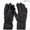 Мъжки скиорски ръкавици Descente 5 Finger Leather black 7