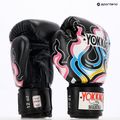 Мъжки боксови ръкавици YOKKAO Flames black 8