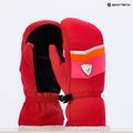 Дамски скиорски ръкавици Rossignol New Piste M ruby red 13