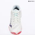 Обувки за волейбол Mizuno Wave Voltage 2 white/violet indigo/camellia rose 9