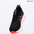 Мъжки обувки за бягане ASICS Gel-Nimbus 27 black/coral reef 9