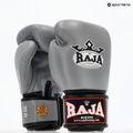 RAJA BOXING Единична стандартна естествена кожа сиви боксови ръкавици 8