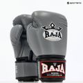 RAJA BOXING Единични полукожени сиви боксови ръкавици 8