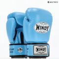 WINDY Classic Синтетична кожа небесносини боксови ръкавици 8