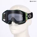 Oakley Airbrake MTB очила за колоездене черни зелени colourshift/светло сиви 6