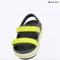 Crocs Crocband Cruiser Тоддлър сандали шистово сиво/киселинно 16