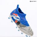 Детски футболни обувки PUMA Future 8 Match Forever FG/AG Jr white/ultra blue/feather grey/puma black/glowing red 9