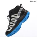 Детски туристически обувки Salomon XA PRO V8 MID WP black/monument /french blue 16