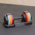 Регулируем дъмбел TREXO 25 kg multicolor 12