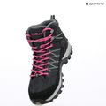 Дамски ботуши за трекинг CMP Rigel Mid Wp anthracite/mineral green 14