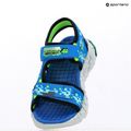 Детски сандали SKECHERS Mega Splash черни/сини/лайм 9