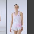 Дамски потник за тенис HEAD Spirit Tank Top print vision w/alight lilac 5