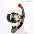 Комплект за гмуркане AQUASTIC Shoal маска + шнорхел сив 12