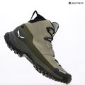 Salewa мъжки ботуши за трекинг Puez Leather Mid Ptx shadow / dark olive 9