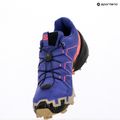 Дамски обувки за бягане Salomon Speedcross 6 liberty/black/neon flame 10