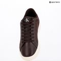 Дамски обувки Calvin Klein YW0YW01781 3 Cupsole Laceup PU MG bordeaux/ярко бяло 9