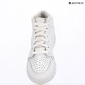 Обувки  Jordan 1 Mid white/white/white 9