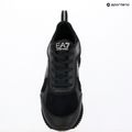 Обувки EA7 Emporio Armani Black & White Suede triple black micropunch 11