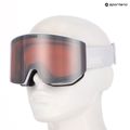 Скиорска маска Uvex Lace Attract FM white matt/mirror silver 13