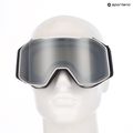 Скиорски очила UVEX Gravity FM white matt/mirror silver/green/clear 10