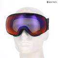 Скиорска маска UVEX Victorious FM black matt/mirror ruby 10