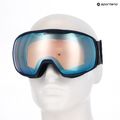 Скиорска маска UVEX Victorious FM dust blue matt/mirror sapphire 10