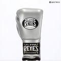 Боксови ръкавици Cleto Reyes Lace Up Sparring silver 3