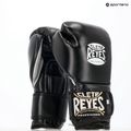 Боксови ръкавици Cleto Reyes Velcro Sparring black/ silver 3