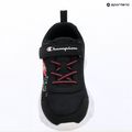 Детски обувки Champion Funfair Print G PS Low Cut new black/fluorescent pink/imperial light blue 10