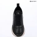 Дамски обувки Calvin Klein HW0HW03118 Retro Runner Sock PANL Leather Neo black/crystal grey 9