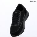 Мъжки обувки Calvin Klein HM0HM02215 City Runner Laceup Nylon Recycled Suede triple black 9