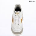 Футболни обувки Mizuno Morelia Sala Elite IN white/football gold/galaxy sil 12