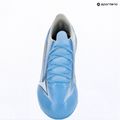 Детски футболни обувки Mizuno Alfa III Select Jr FG celeste/white 12