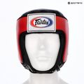 Защитна каска Fairtex Muay Thai & Kickboxing Competition red 6