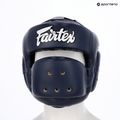 Боксова каска Fairtex Full Face Protector blue 6