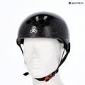 Triple Eight Сертифицираната каска Sweatsaver с черен блясък 5
